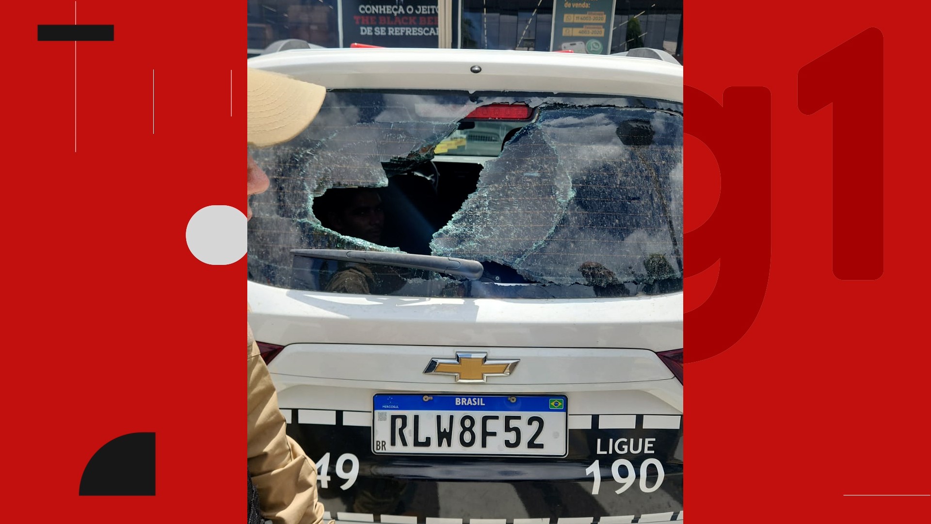 Homem é preso duas vezes em uma hora por danificar caixa eletrônico e arremessar pedra em viatura da polícia, em João Pessoa 