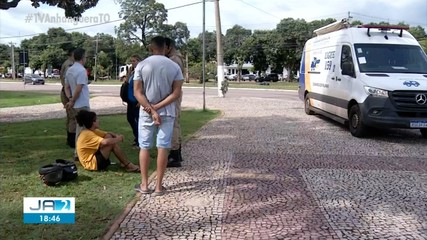Acidente de trânsito no centro da capital gera bloqueio em via; saiba mais