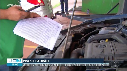 donos de carros reprovados em vistoria deve acionar perícia dentro do prazo estipulado