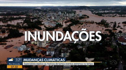 Mudanças climáticas: especialista explica os eventos extremos