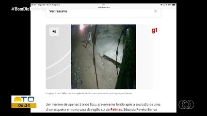 Confira os assuntos em destaque no g1 Tocantins