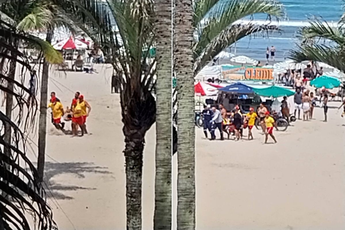 Dois homens morrem após se afogarem em praia no litoral de SP