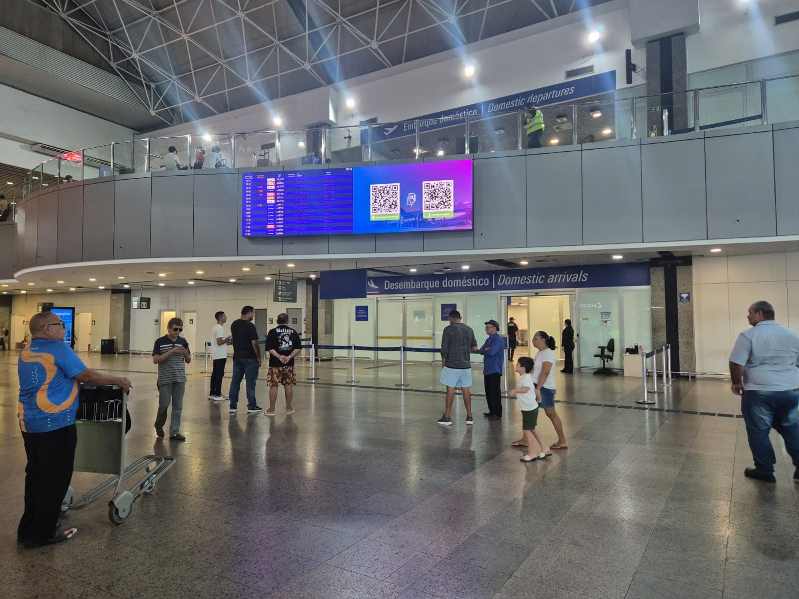 Aeroporto de Fortaleza registra atraso de voos após falha geral no controle de tráfego aéreo em SP