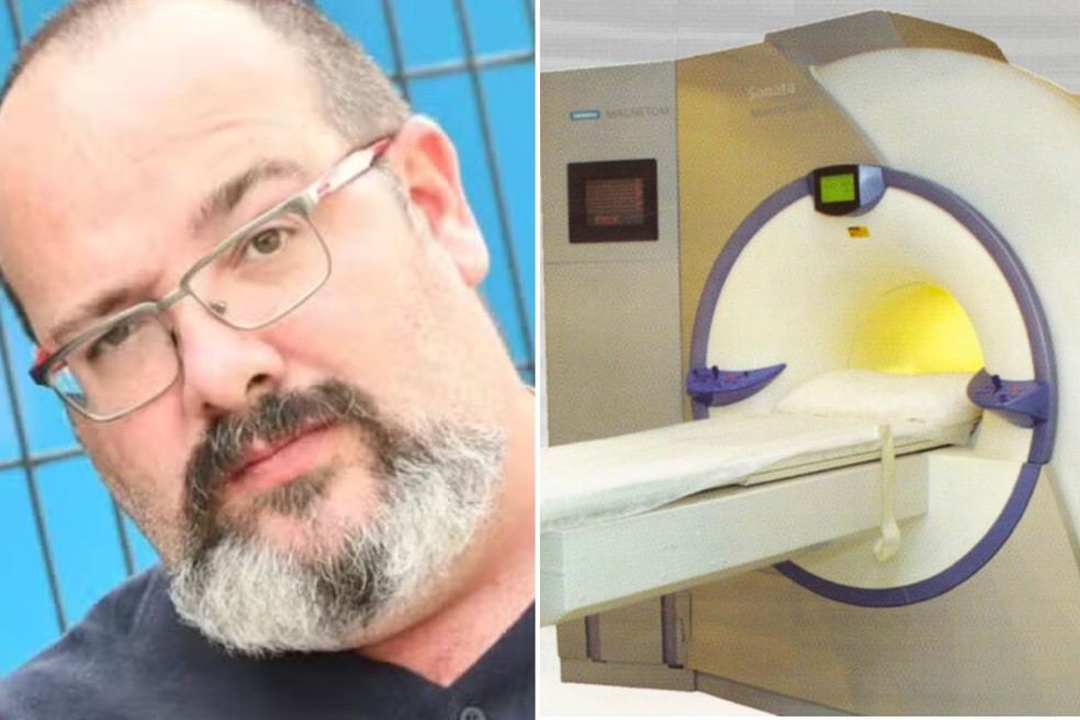 Fábio Mocci Rodrigues Jardim, morreu aos 42 anos, em Santos (SP) — Foto: Arquivo Pessoal e Mult Imagem