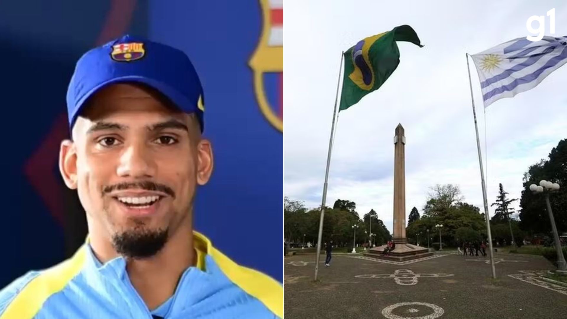 Por que Ronald Araújo torce para o Inter? Jogador do Barcelona nasceu em 'gêmea' de cidade gaúcha em que o portunhol é quase oficial