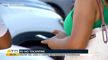Pesquisa aponta que a maioria dos municípios tocantinenses não tem cobertura 5G