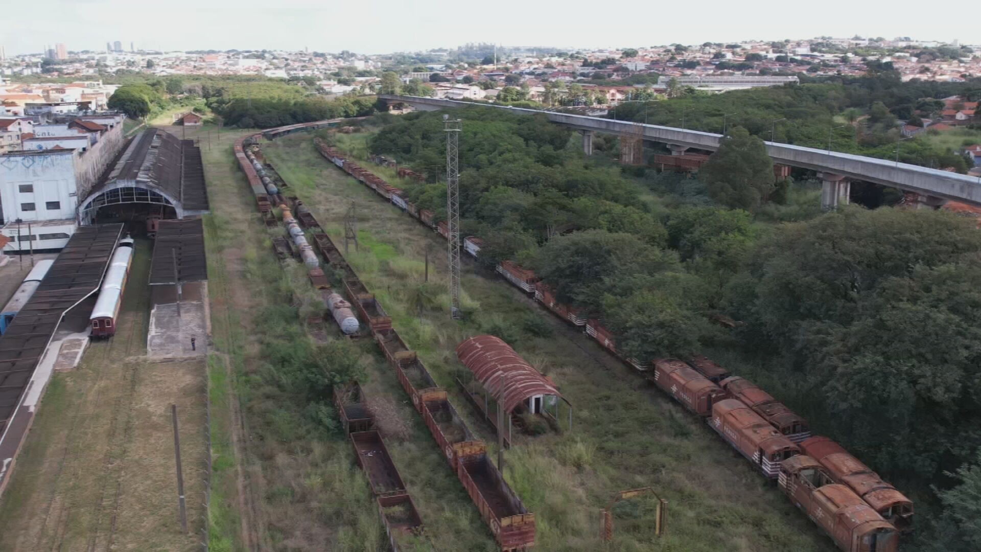 De principal entroncamento ferroviário do país ao abandono: descaso com linhas férreas é problema antigo e sem solução em Bauru