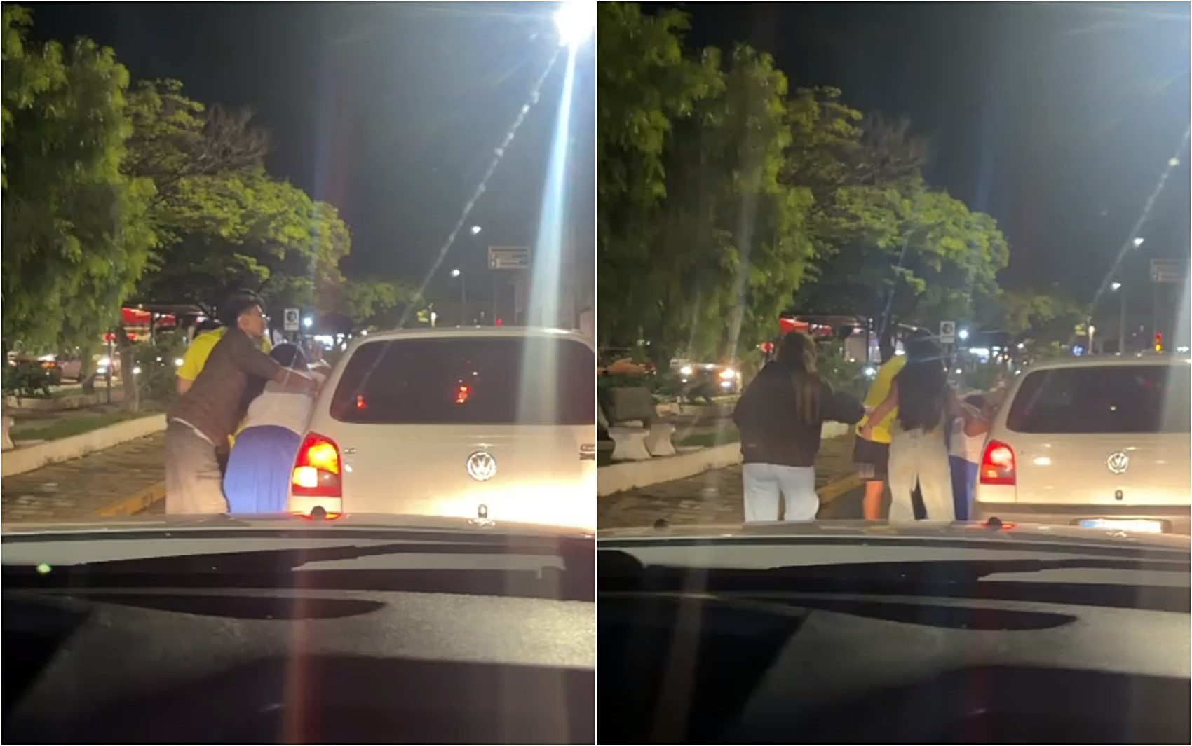 VÍDEO mostra agressão contra três pessoas durante ato político após eleições no Sul de Minas