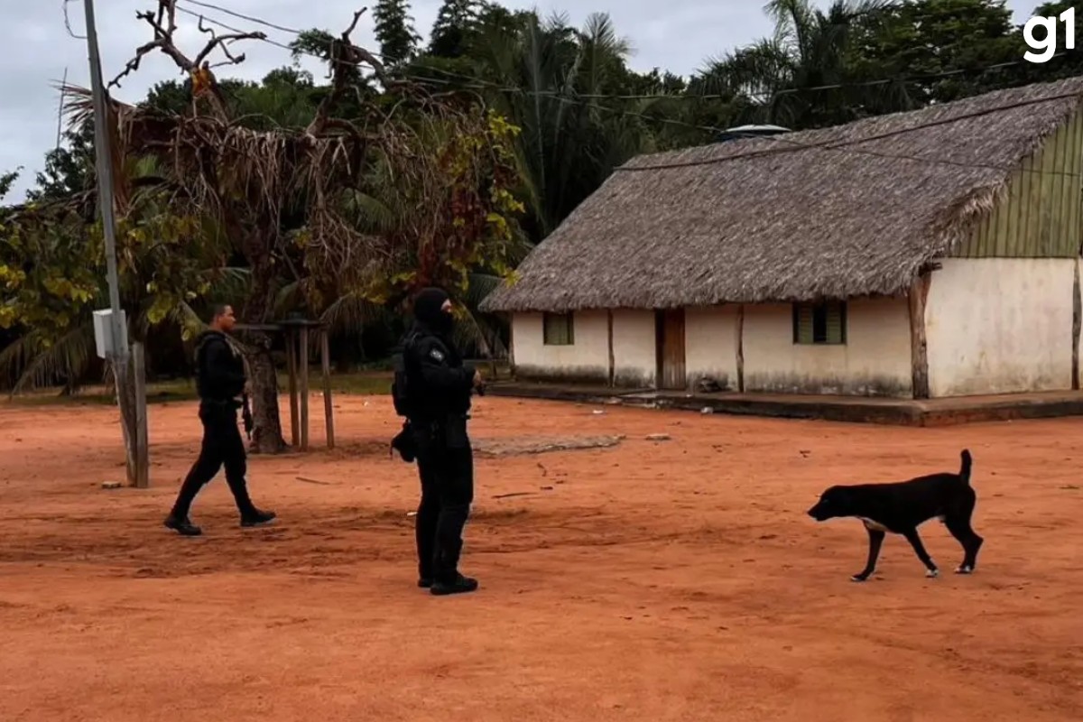 Facção mantinha treinamento de sobrevivência na selva em aldeia indígena de MT, diz polícia