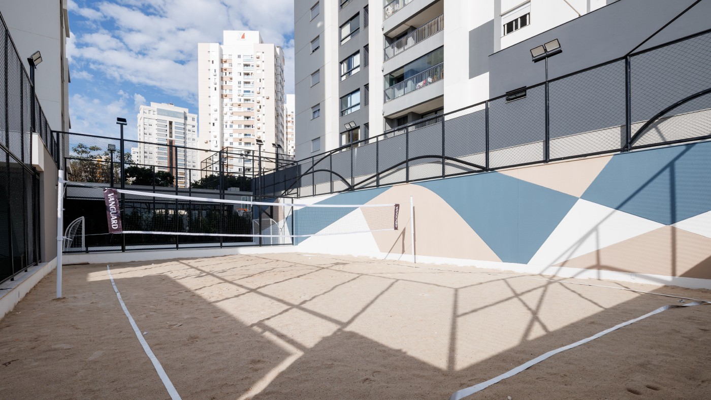 Tay, da Vanguard, traz mais um diferencial no lazer: quadra de Beach Tennis
