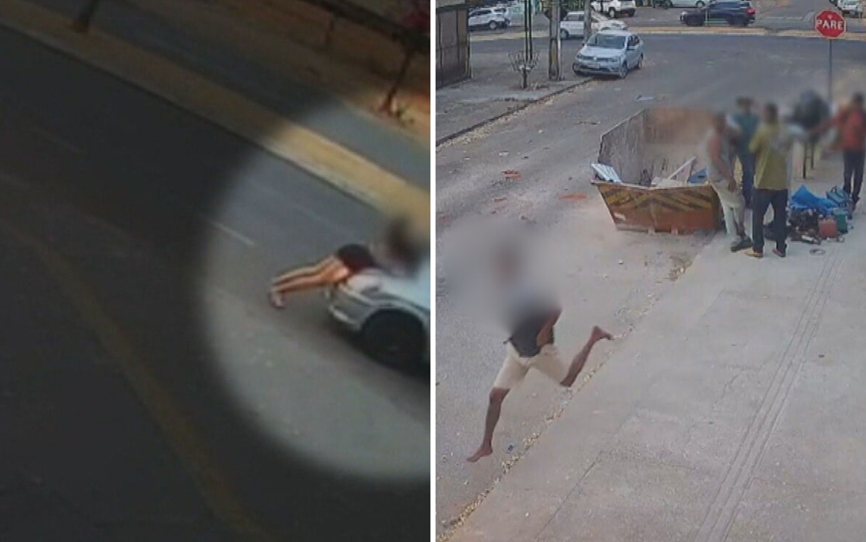 VÍDEO: Suspeito de roubo atropela, arrasta jovem durante fuga e morre em confronto com a PM, diz polícia