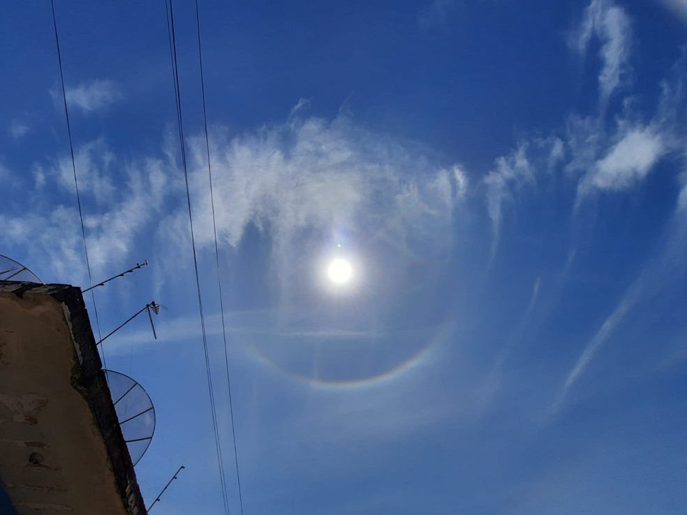 Círculo 'aparece' ao redor do sol em Maringá; veja o que é este fenômeno, Norte e Noroeste