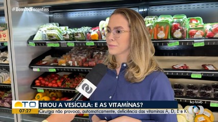Retirada da vesícula não causa, automaticamente, deficiência de vitaminas
