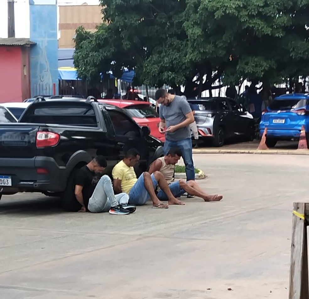 Suspeitos foram presos em São Luís — Foto: Reprodução/Redes Sociais