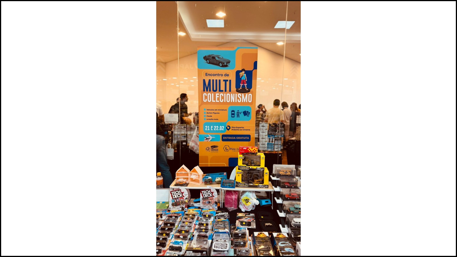 Encontro de Multicolecionismo faz sucesso e continua no Pátio Limeira Shopping