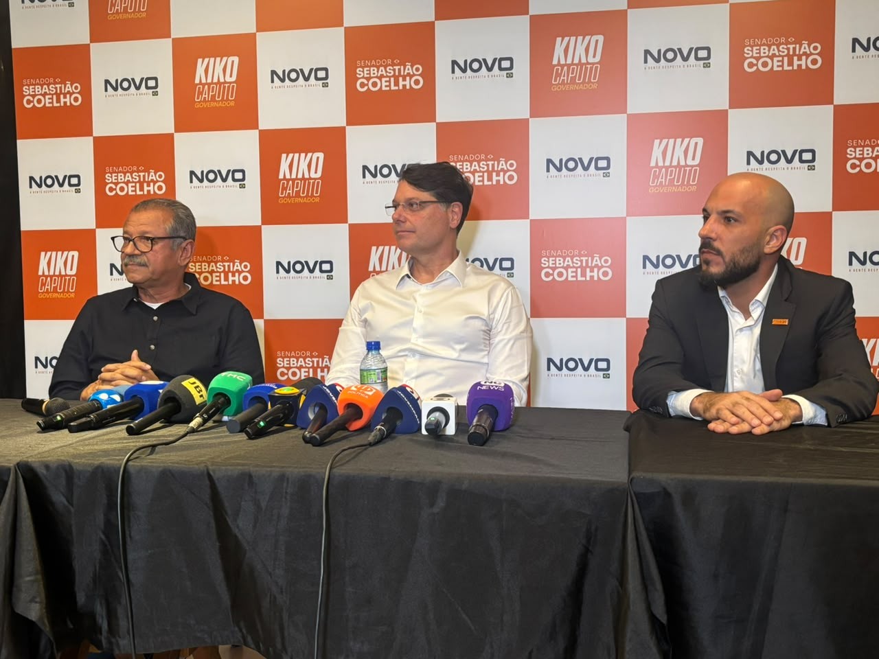 Novo lança Kiko Caputo como candidato ao governo do Distrito Federal