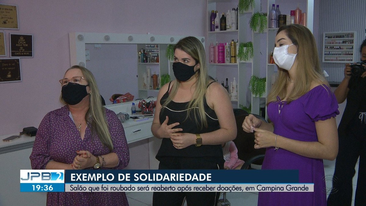 Salão de beleza que foi arrombado, em Campina Grande, reabre após ...