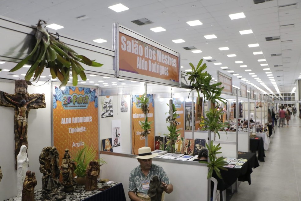 28ª edição da Fiart - Feira Internacional do Artesanato, em Natal — Foto: Raiane Miranda/ARQUIVO