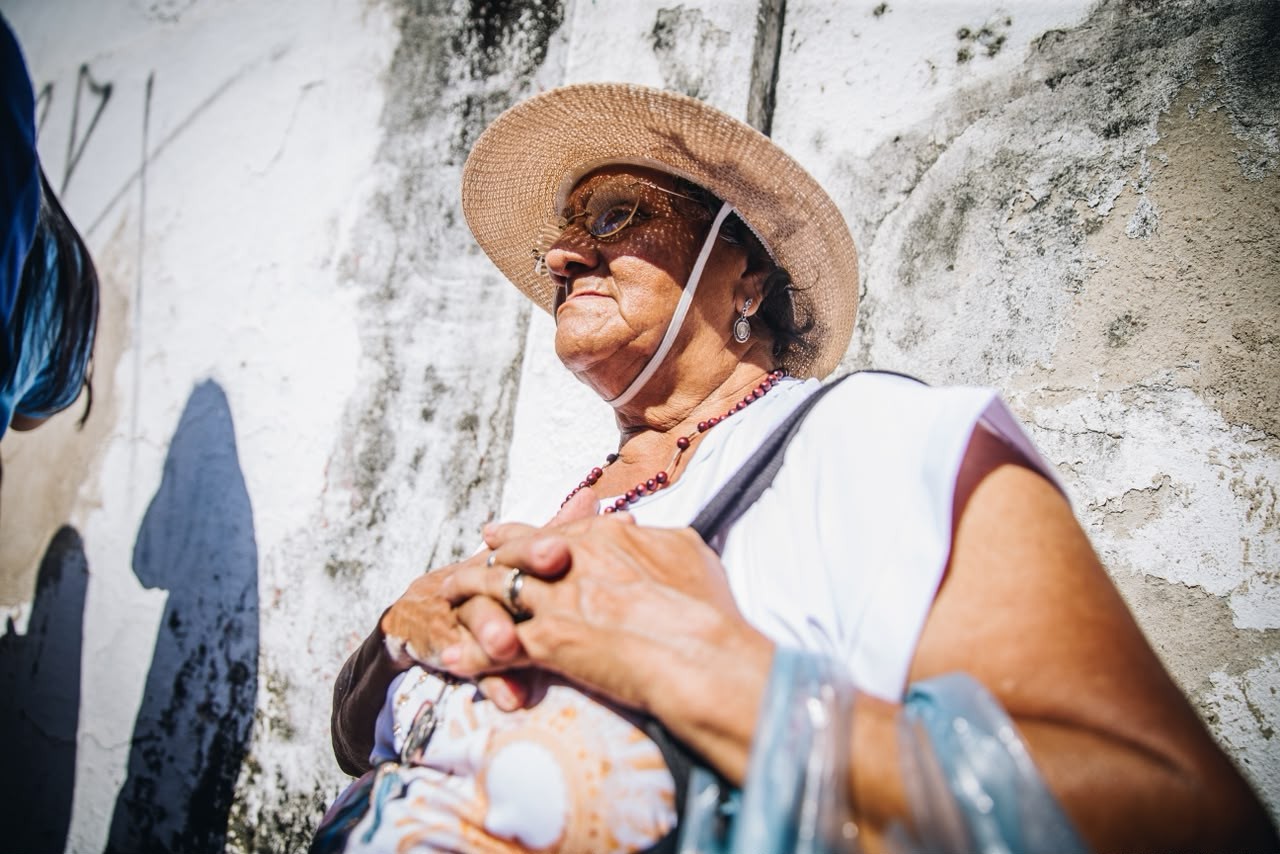 Caminhada com Maria reúne milhares de fiéis em Fortaleza. — Foto: Ismael Soares/SVM