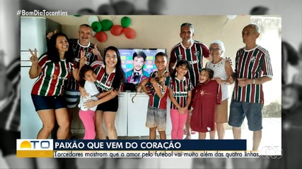 Paixão esportiva que vem do coração