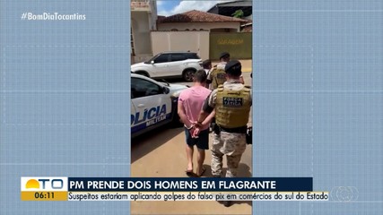 Dois homens são presos suspeitos de aplicarem o golpe do falso pix