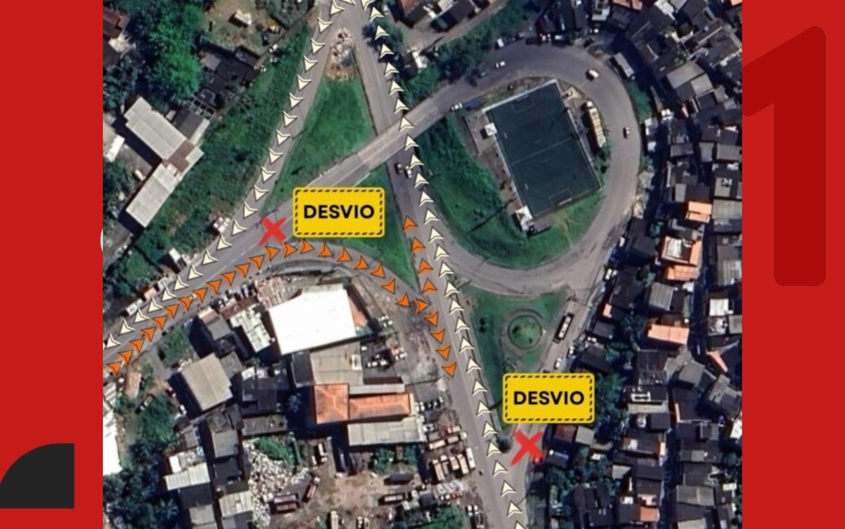 Viaduto no subúrbio é interditado por seis meses para obras do VLT em Salvador