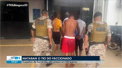Suspeitos de homicídios são presos em Miracema do Tocantins