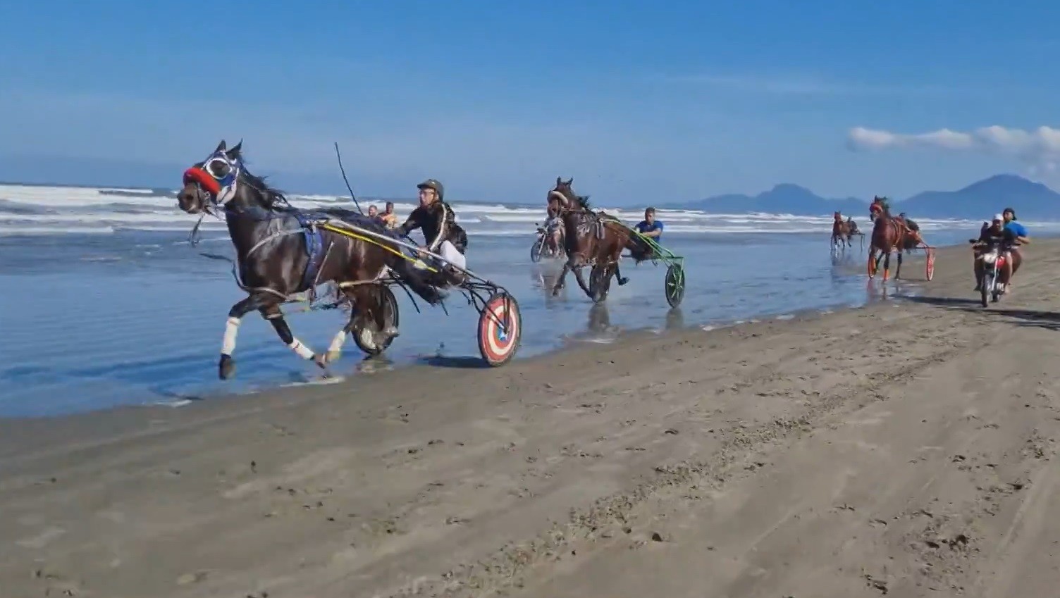 Racha de charrete: flagrantes mostram corridas ilegais pelo Brasil | G1
