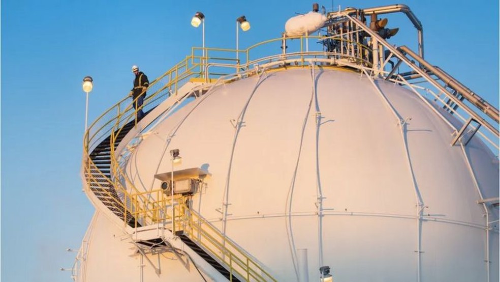Menos de 1% da produção global de hidrogênio é isenta de emissões — Foto: AIR LIQUIDE via BBC