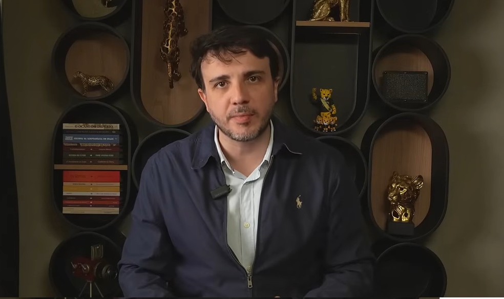 Pré-candidato do Missão à Presidência da República, Renan Santos — Foto: Reprodução
