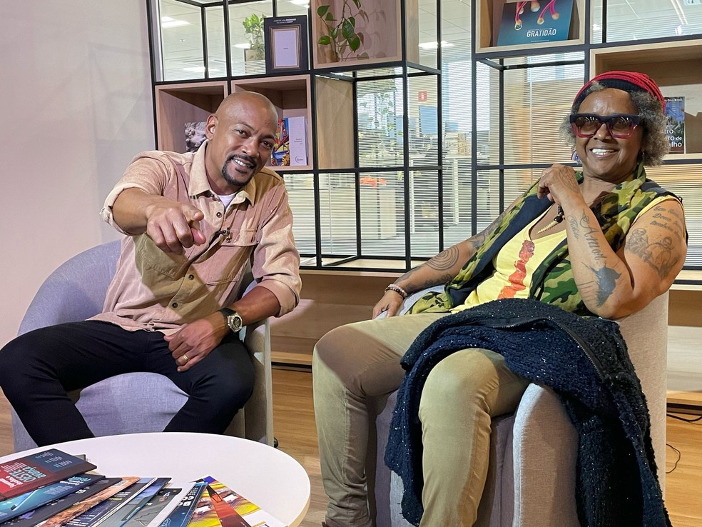 Sandra Sá em conversa com EdSoul em Florianópolis