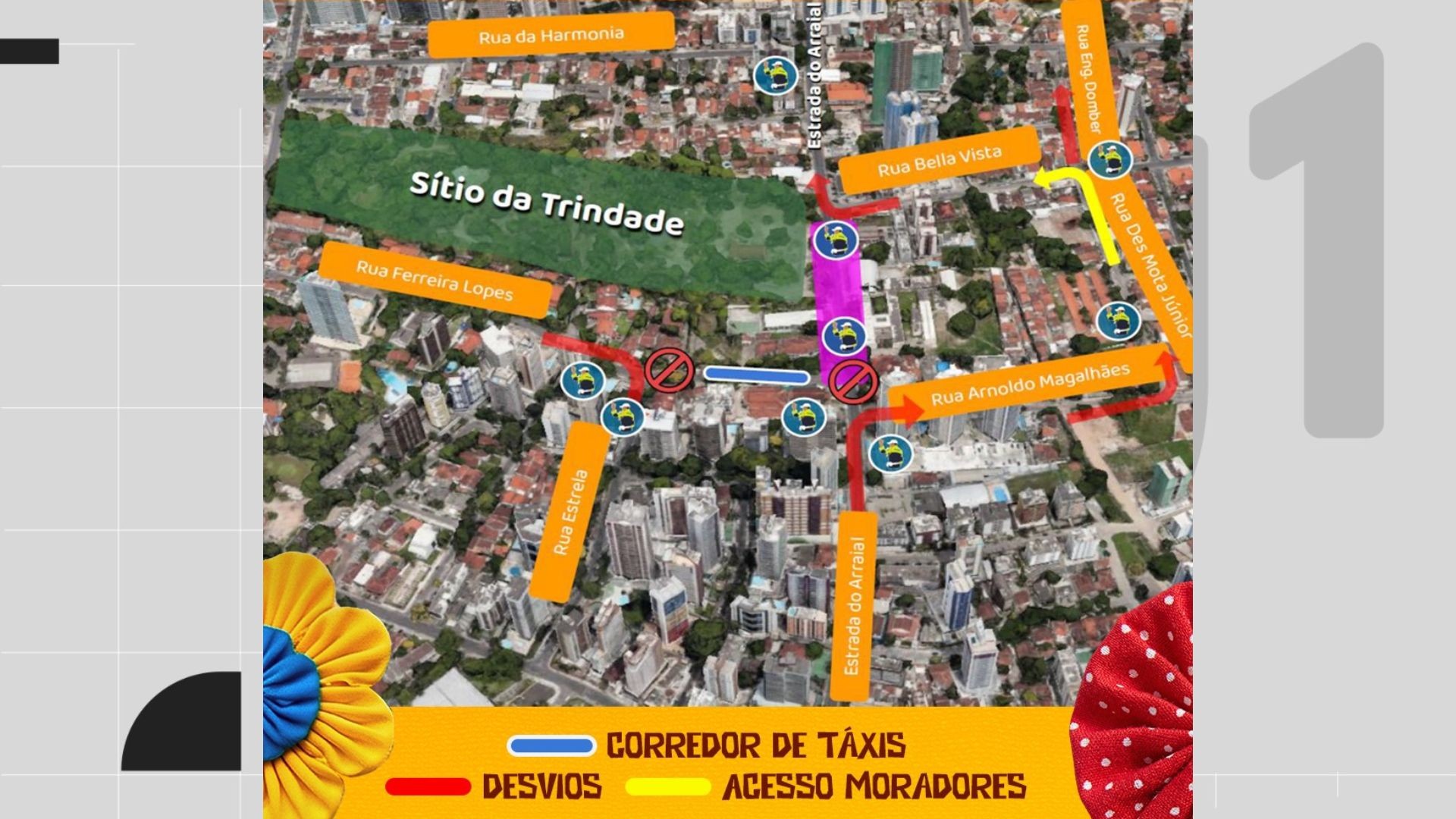 Principal polo do São João do Recife, Sítio Trindade tem esquema de trânsito e regras de acesso; veja programação e serviços