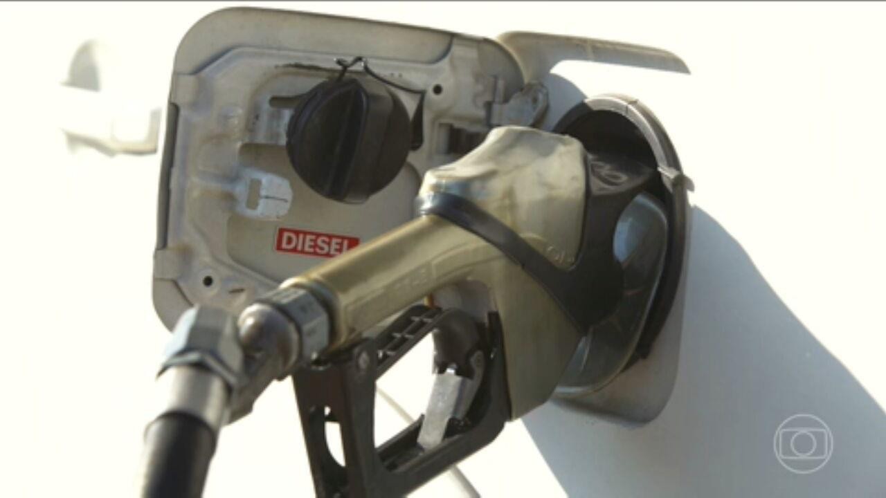 Governo propõe que estados isentem ICMS na importação de diesel até maio, com compensação de metade das perdas