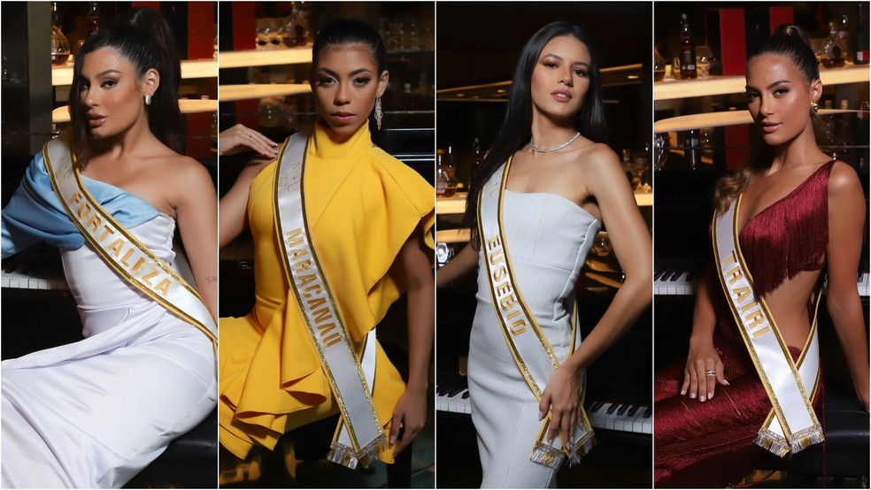 Candidatas ao Miss Universo Ceará 2023 — Foto: Alvaro Bravo Junior/Divulgação