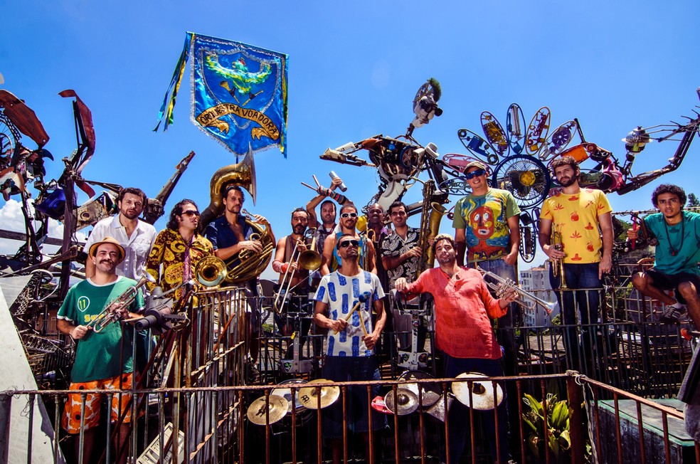 Tendas do Santos Verão contarão com atrações neste final de semana de Carnaval — Foto: Divulgação/Prefeitura de Santos
