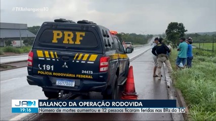 Número de mortes aumentou nas rodovias federais que cortam o Tocantins