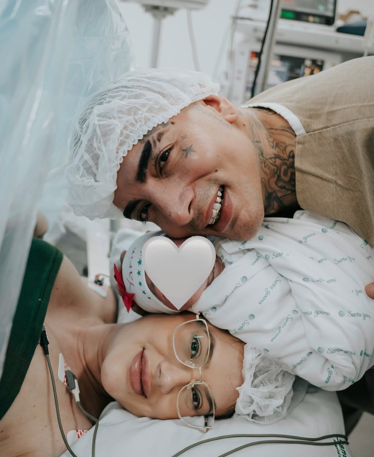 MC Guimê anuncia nascimento da filha com empresária de SC: 'Dia mais lindo das nossas vidas'