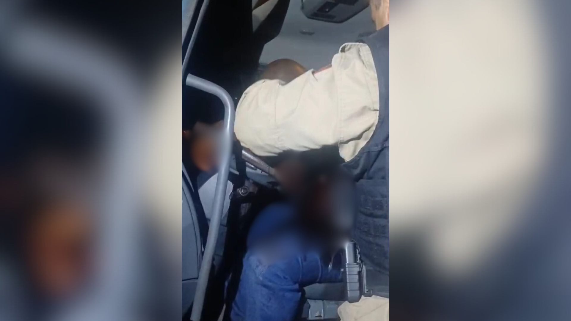 VÍDEO: Caminhoneiro é esfaqueado por assaltantes, dirige ferido em busca de ajuda e é salvo por PM na BR-050