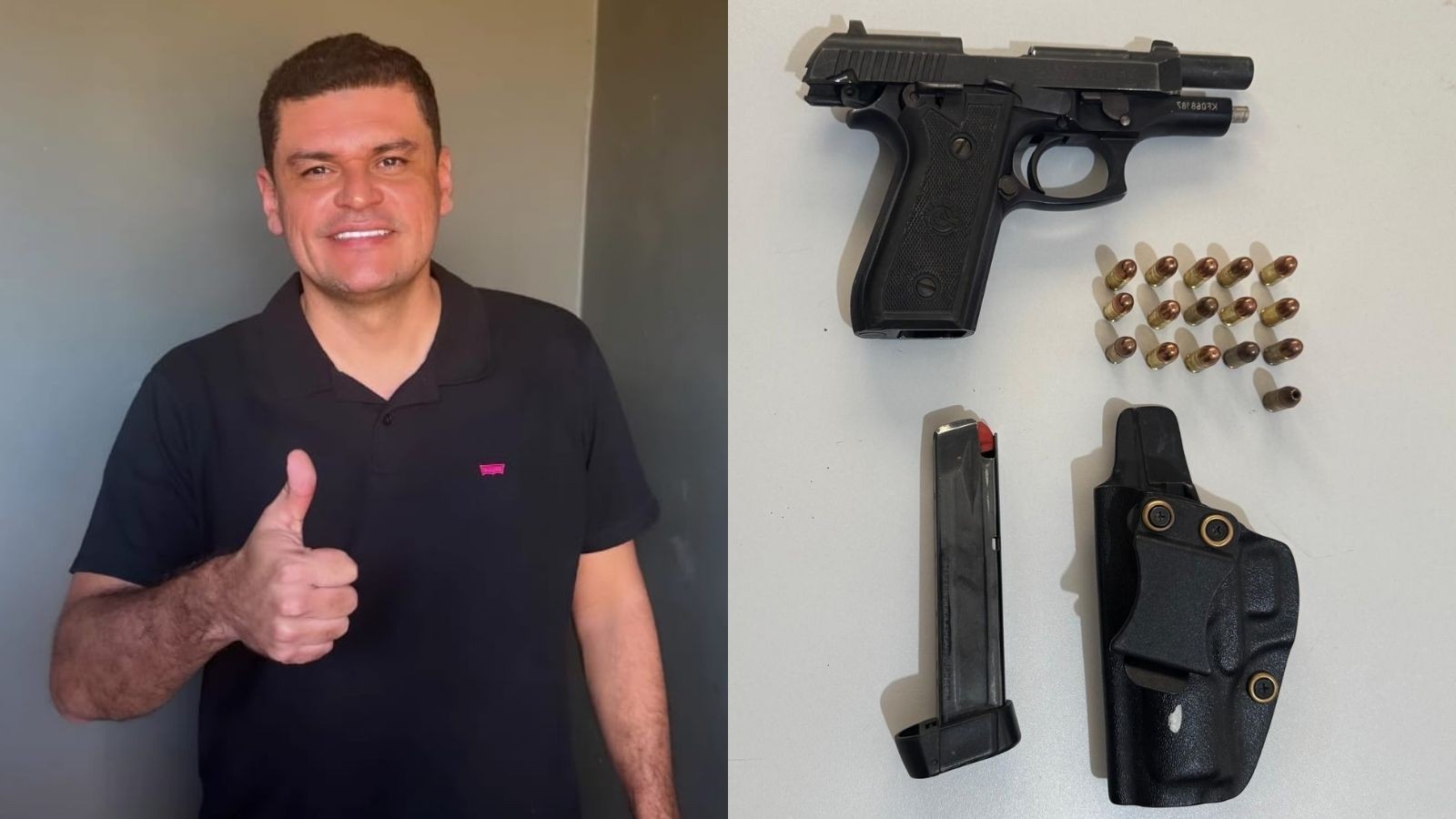 Prefeito é preso por posse ilegal de arma, paga mais de R$ 60 mil de fiança e é liberado no PI, diz delegado