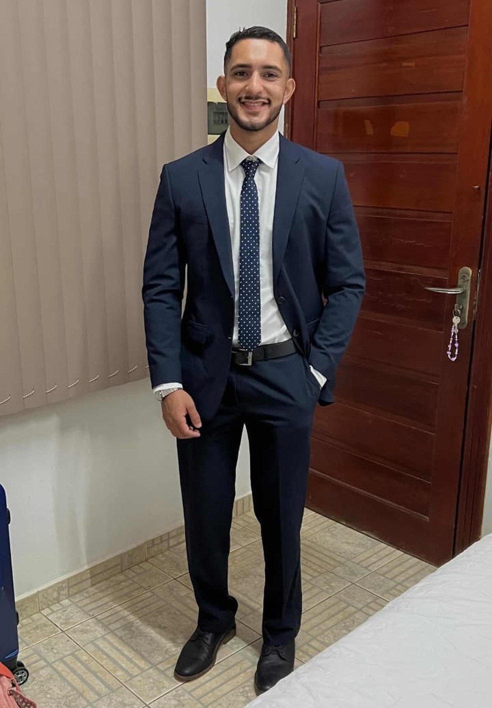 Jefferson Alves Pinto, estudante de medicina que morreu após sofrer sentir fortes dores de cabeça no Acre — Foto: Arquivo pessoal