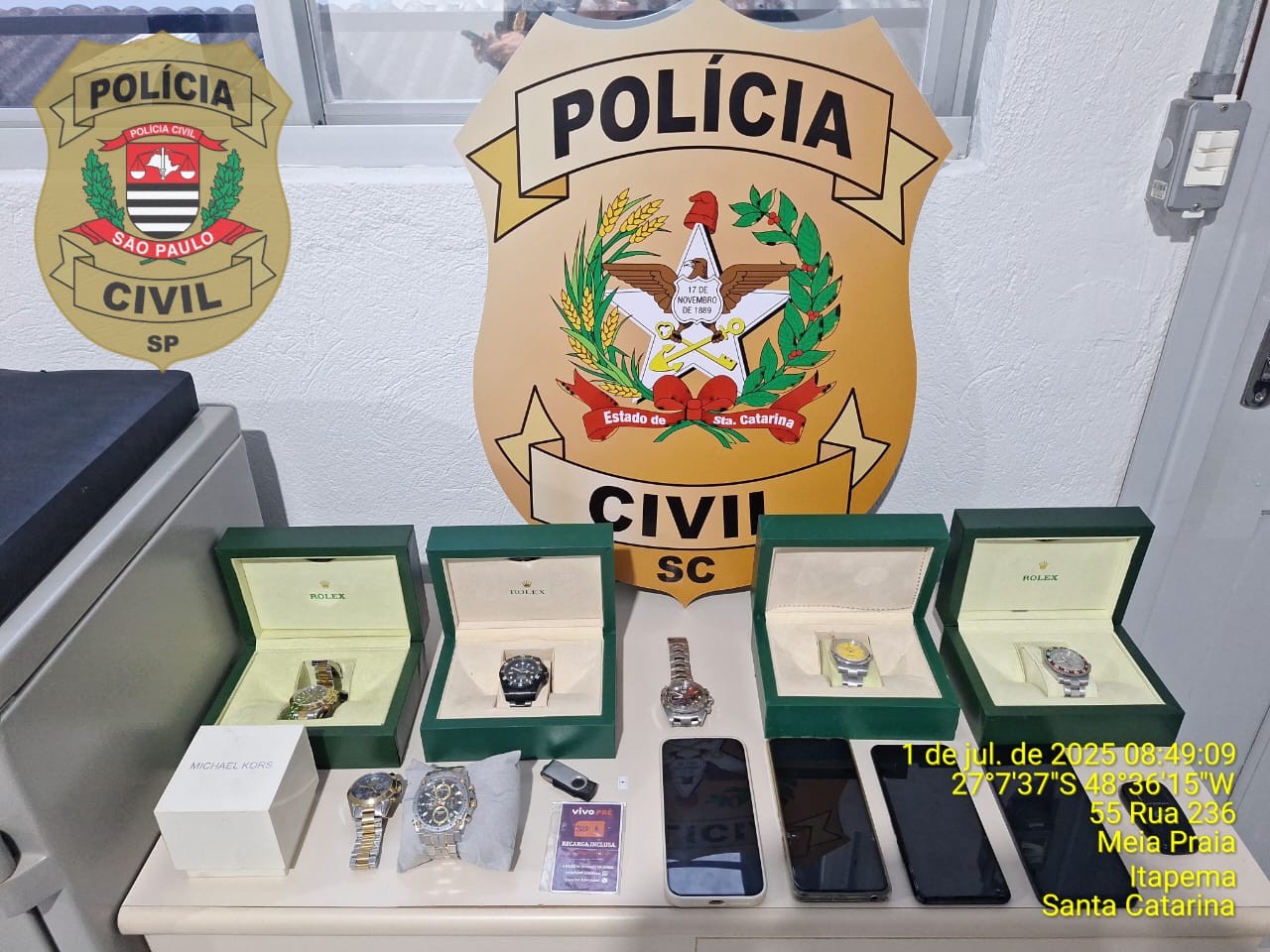 Polícia Civil de Rio Preto coordena operação de combate ao roubo de cargas e caminhões 