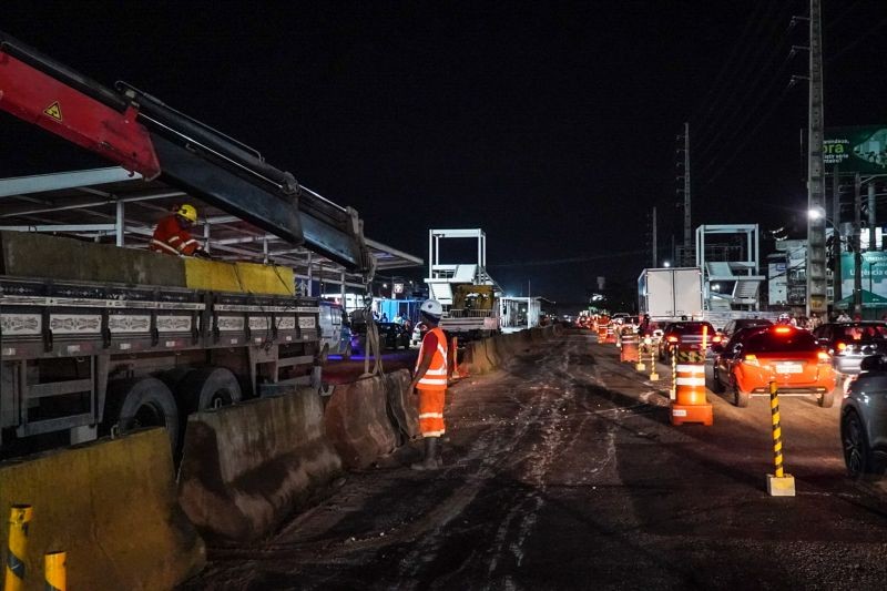 Mudanças no trânsito: BR-316 terá fluxo interrompido pela noite, em Ananindeua