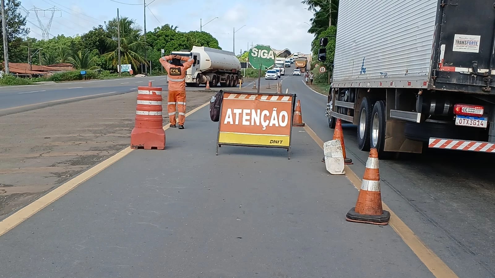 Ponte do Estreito dos Mosquitos na BR-135 terá sistema 'Pare e Siga' nos próximos dois fins de semana