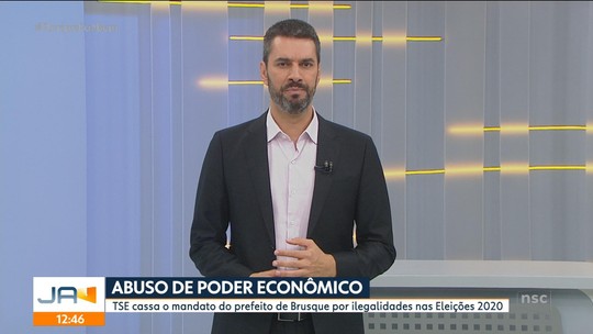 Ao ser acusado de usar lojas em campanha, Luciano Hang questiona após TSE o tornar inelegível: 'apenas manifestei a minha opinião' - Programa: Jornal do Almoço - SC 