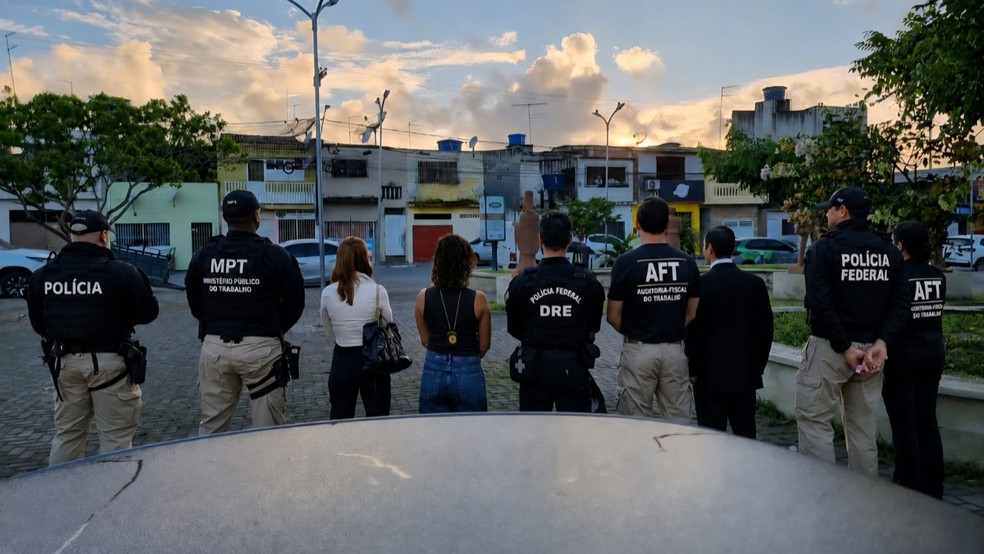 Entidades que participaram do resgate de vítimas da rede de exploração sexual no Nordeste — Foto: Divulgação