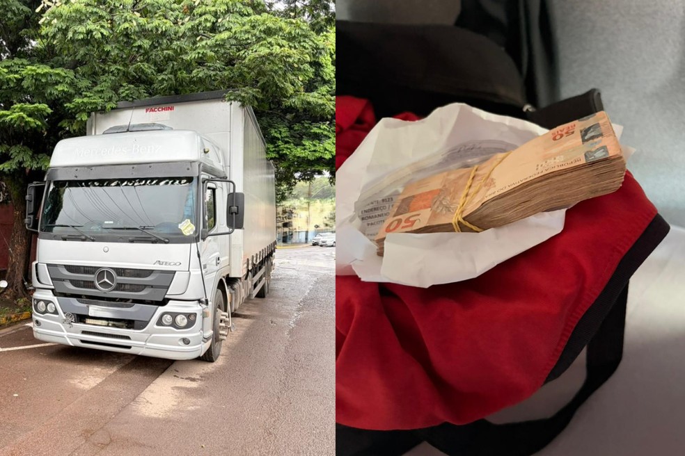 Motorista é preso em Presidente Prudente (SP) por comunicar falso roubo e furtar R$ 5 mil que pertenciam à empresa — Foto: Reprodução/Polícia Civil