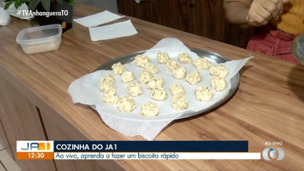 Chef explica como modelar biscoito e quanto tempo massa deve ficar no forno