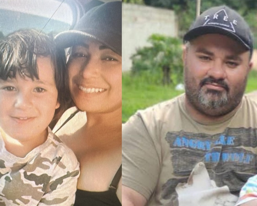 Vítimas de tiroteio em Paty do Alferes — Foto: Reprodução/Redes Sociais