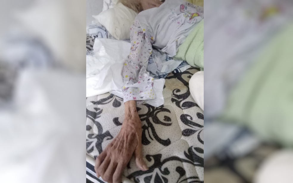 Filho é preso suspeito de deixar pais idosos sem comer e com comida podre na geladeira, em Goiânia, Goiás — Foto: Polícia Civil/Divulgação