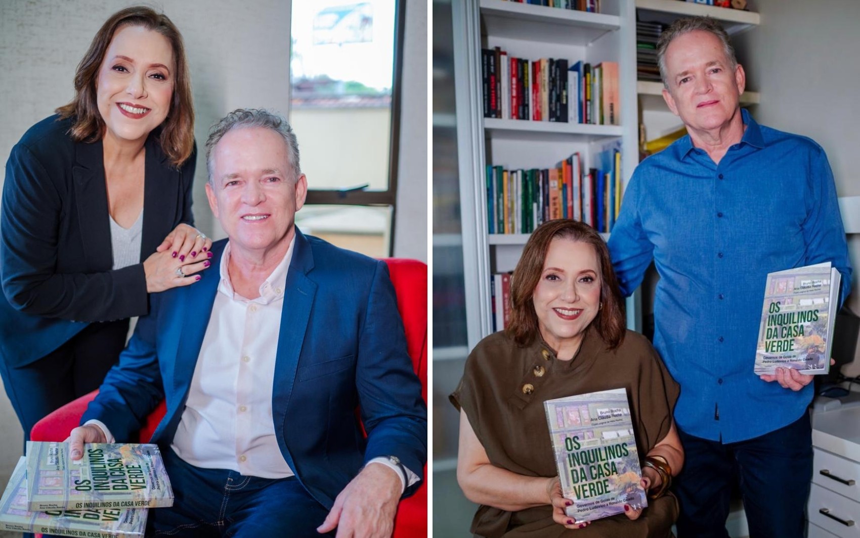 Os Inquilinos da Casa Verde: livro com a trajetória dos governadores de Goiás é relançado, em Goiânia